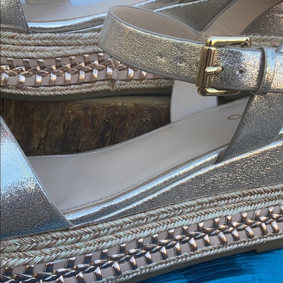 Aldo Pale Rose Gold Sandals Sz 7.5 (8) - Picture 6 of 16